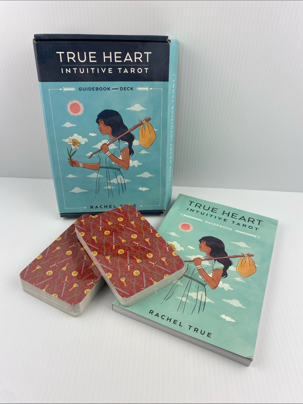 True Heart Intuitive Tarot Book and Cards in Original Box by Rachel True